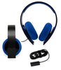 PS4 Silver Wired Stereo Headset + 1 Week Warranty