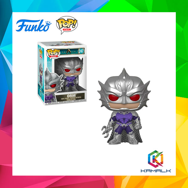 Funko POP! Heroes Aquaman, Orm, Vinyl Figure, 247 – Kamalk