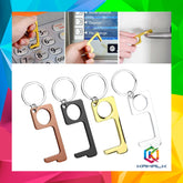 Anti Epidemic Safety Brass Key (Without Key Chain)