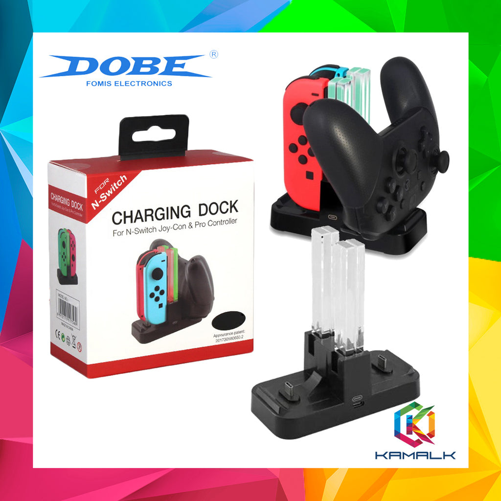 Dobe Nintendo Switch Charging Dock Stand Dual Charger Station TNS-1756 + 1 Week Warranty