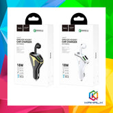 Hoco Car Wireless USB Charger with Bluetooth Headset E47 + One Week Warranty