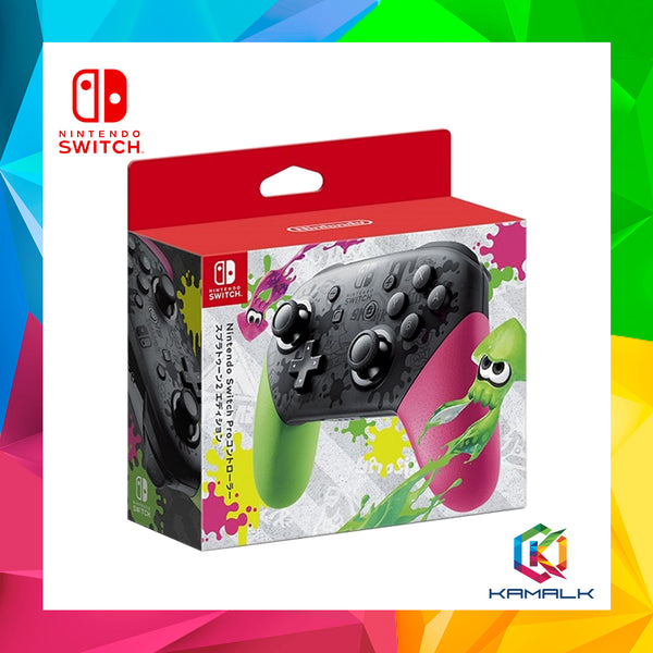 Nintendo Switch Pro Controller Splatoon Edition Week