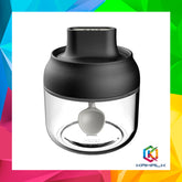 Spice Storage Glass Container with Spoon