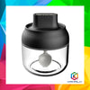 Spice Storage Glass Container with Spoon