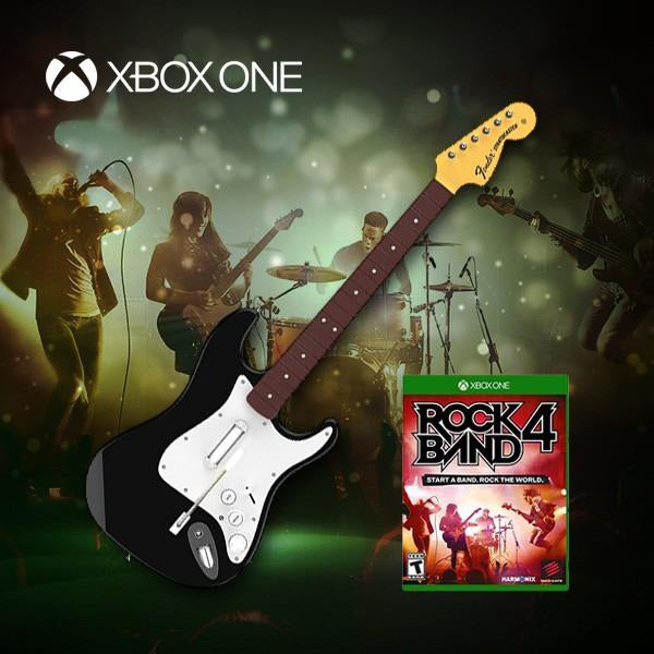 Xbox One Rock Band 4 Wireless Guitar Bundle Kamalk Online