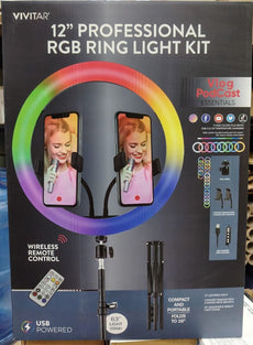 12" RGB Ring Light Kit