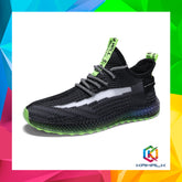 4D Printing Breathable Mesh Running Coconut Shoes for Men