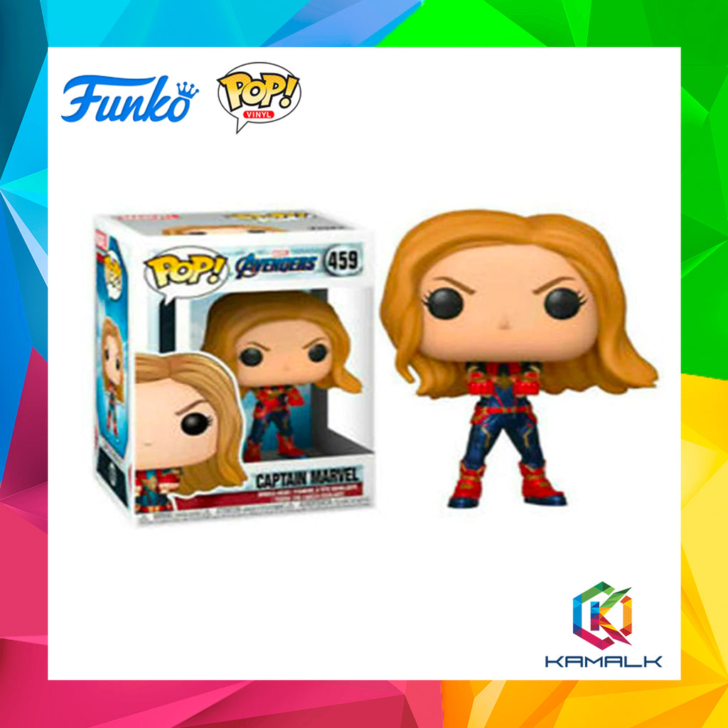 Captain Marvel Funko Avengers Bobble Head Hot Toys COSB591