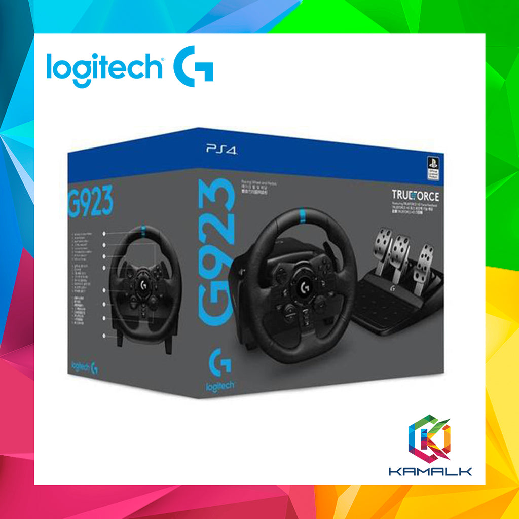 Logitech G923 Trueforce SIM Racing Wheel for PS4 and PC – Kamalk Online  Marketplace