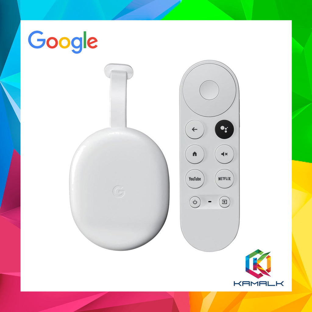 Google Chromecast with Google TV (2020 Latest Version) - US 2 Pin Plug