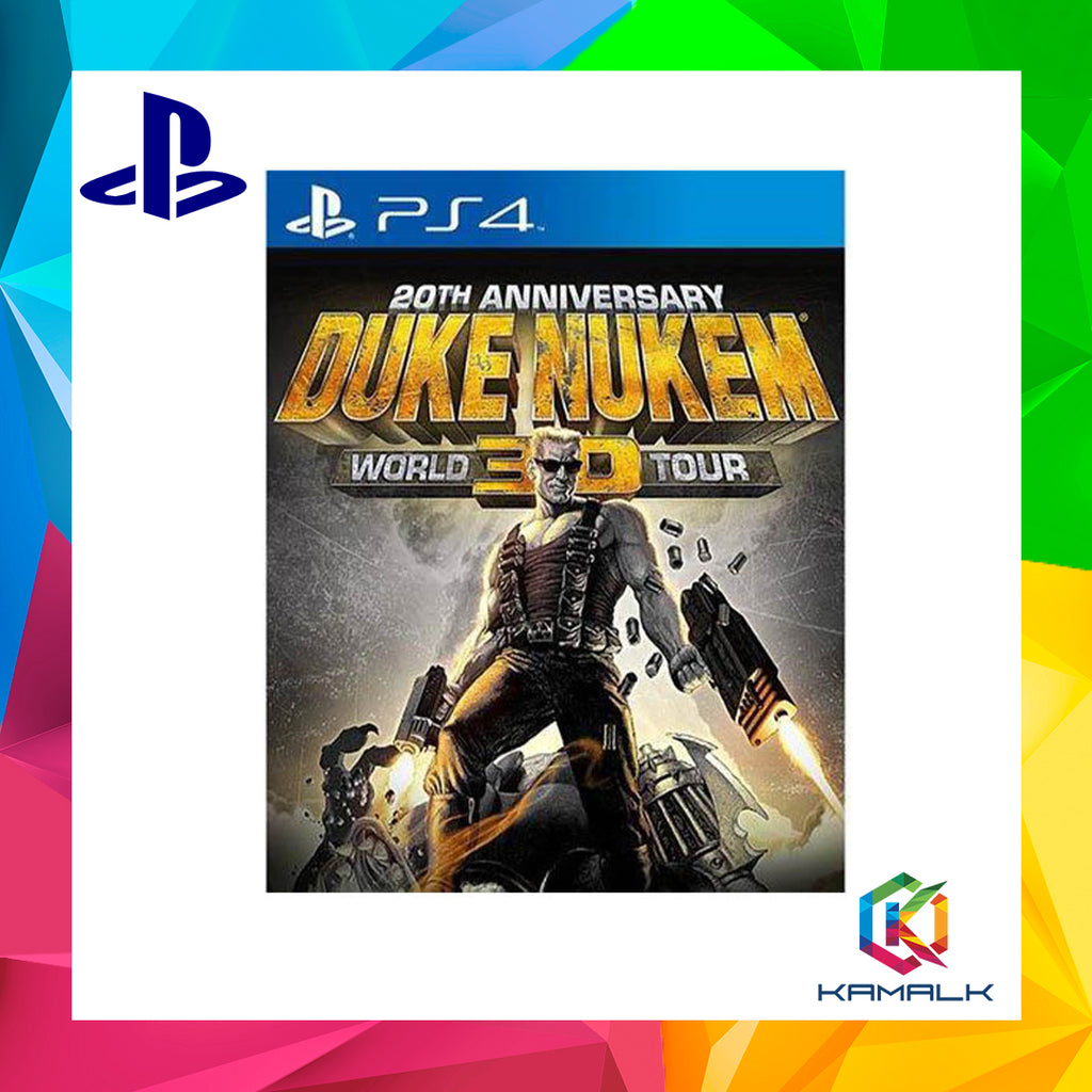 PS4 Duke Nukem 20th Anniversary 3D World Tour