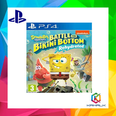 PS4 Spongebob Battle For Bikini Bottom Rehydrated (R2)