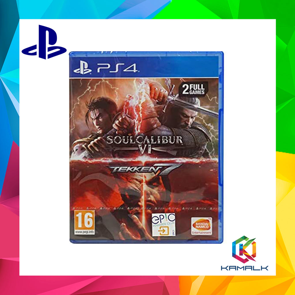 PS4 Soul Calibur VI + Tekken 7 (R2)