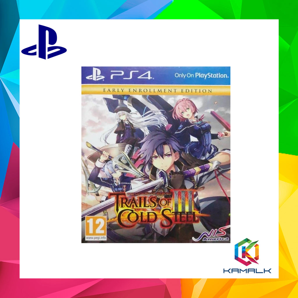 PS4 The Legend Of Heroes Trails Of Cold Steel III Early Enrollment Edition (R2)