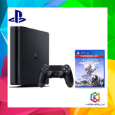 PS4 Slim Console 1TB Black with 1 Game - Refurbished