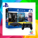 PS4 Slim Console 1TB Hits Bundle + Extra Controller + 1 Year Warranty
