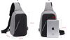 Smart Crossbody Bag with USB Charging Port