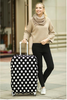 Luggage cover ( Colourful Love, Color Corrugated, Color Mactching Polygon and Black and White Dots)