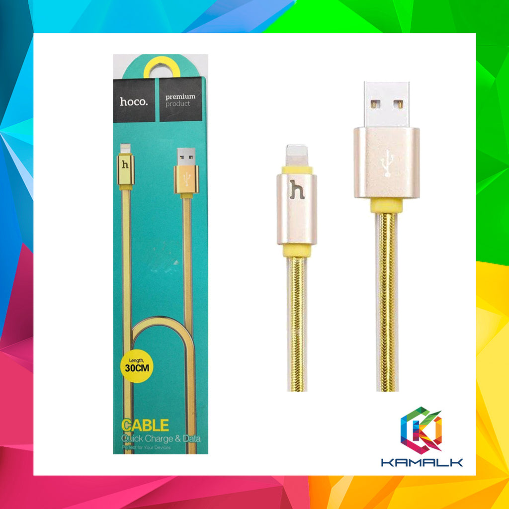Hoco Lightning Cable for iPhone UPL12 + 1 Week Warranty