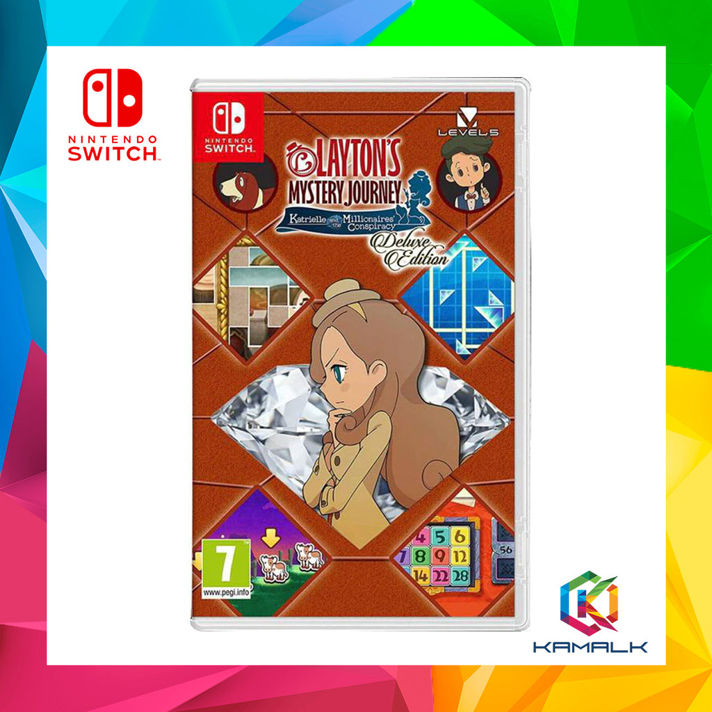 Nintendo Switch Laytons Mystery Journey Katrielle and the Millionaires Conspiracy (EU)