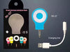 LED Selfie Flash Light RK07 for iPhone6S + 1 Week Warranty