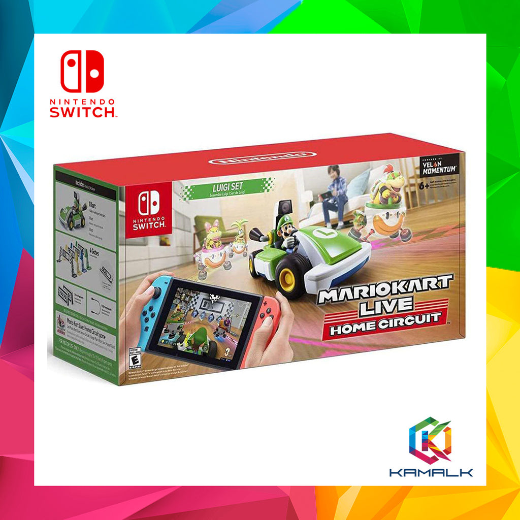 Nintendo Switch Mario Kart Live Home Circuit Luigi Set (Digital