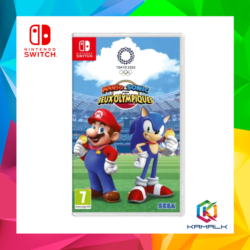 Nintendo Switch Mario Sonic At The Olympic Games Tokyo 2020