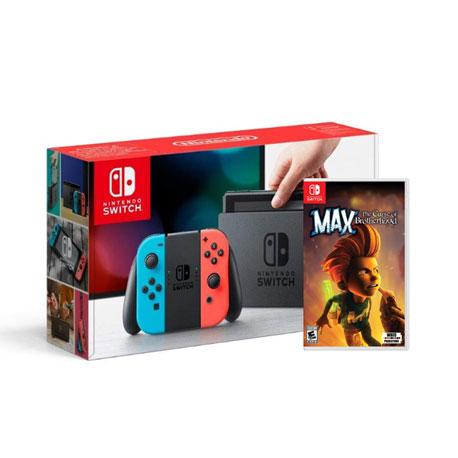 Nintendo Switch Console with 1 Year Warranty + 1 Game