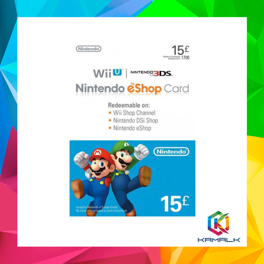 Nintendo EShop Card for Nintendo Wii U / Nintendo 3DS £15