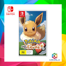 Nintendo Switch Pokemon Let's Go Eevee