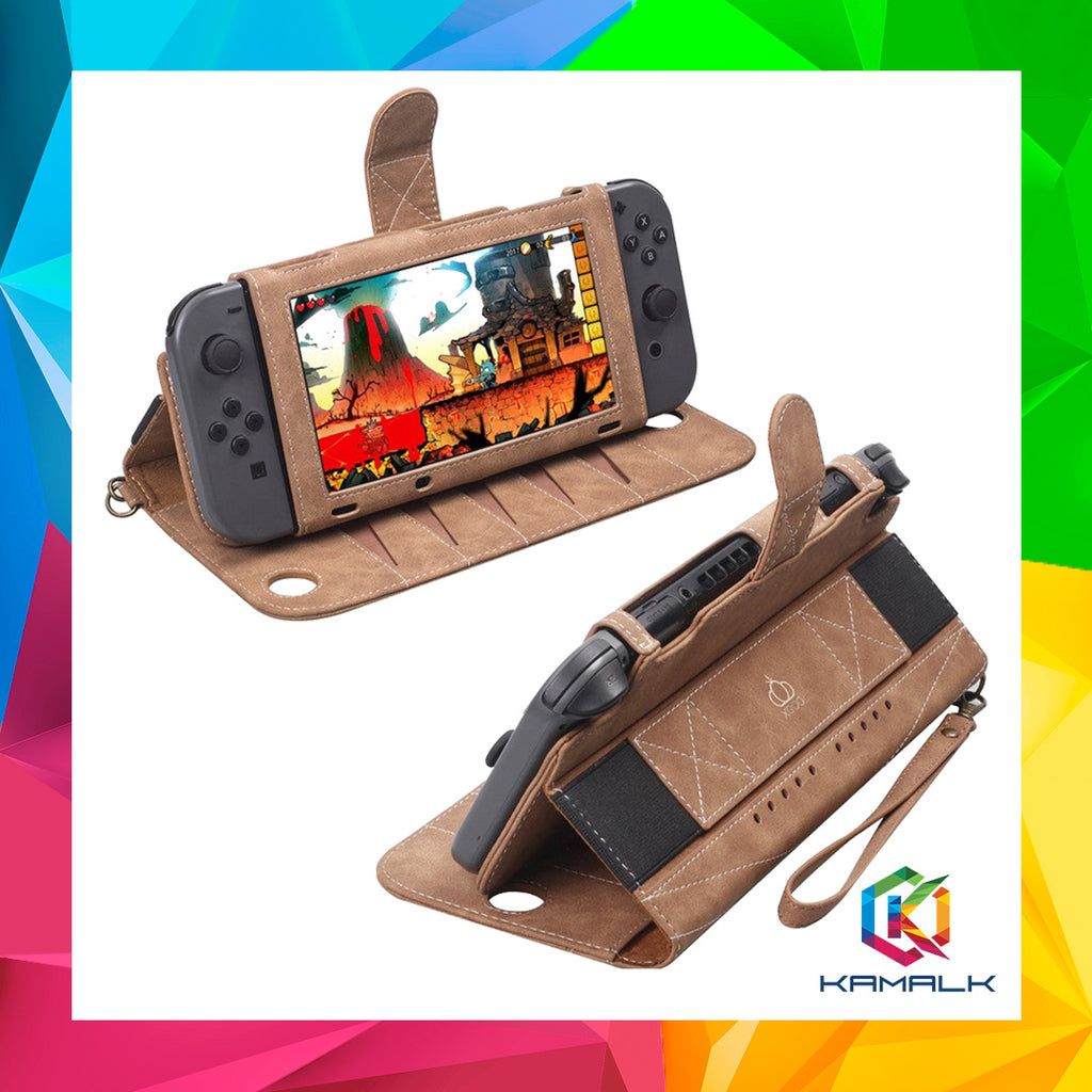 Portable Flap Leather Case for Nintendo Switch – Kamalk Online Marketplace