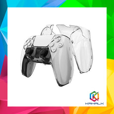 Transparent Crystal Shell Protective Casing for PS5 Controller