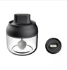 Spice Storage Glass Container with Spoon