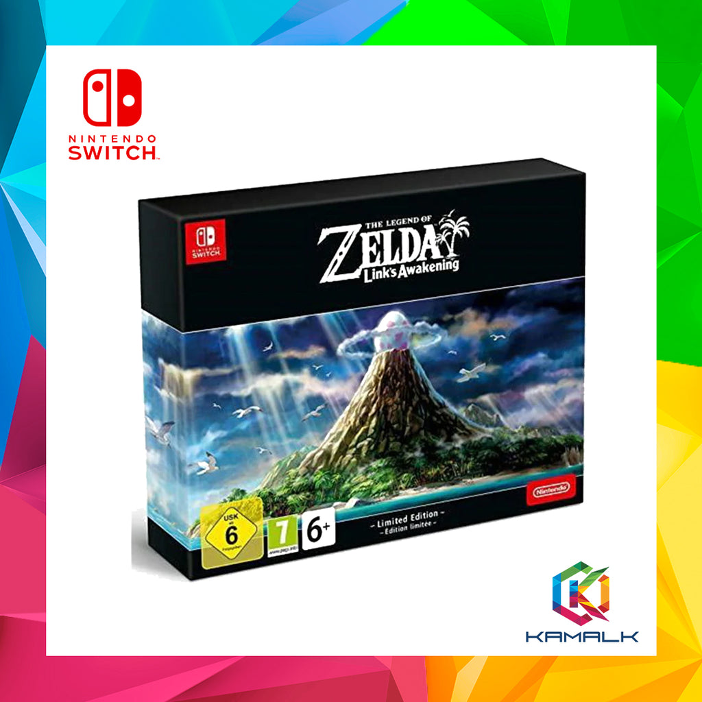 Nintendo Switch The Legend of Zelda Links Awakening Limited Edition (E –  Kamalk Online Marketplace